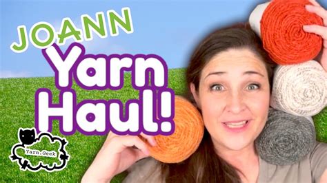 JoAnn YARN HAUL New BIG TWIST Yarn Cakes YouTube