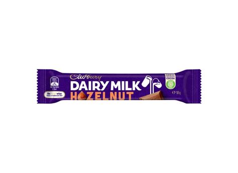 Cadbury Dairy Milk Hazelnut milk chocolate bar 55g