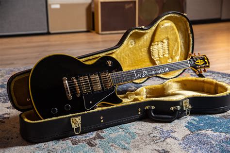 2020 Ltd Ed Joe Bonamassa Les Paul Custom Black Beauty Custom Inlay Joe Bonamassa Official Store