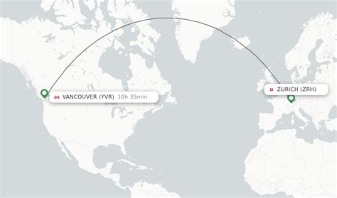 Direct Non Stop Flights From Zurich To Vancouver Schedules