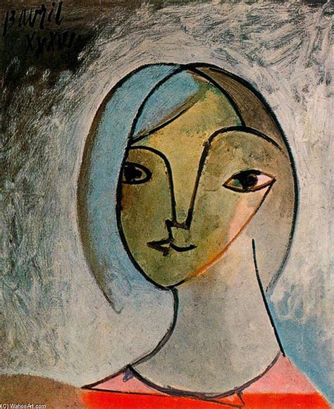 Museu De Reproduções De Arte Busto de mulher 1936 por Pablo Picasso