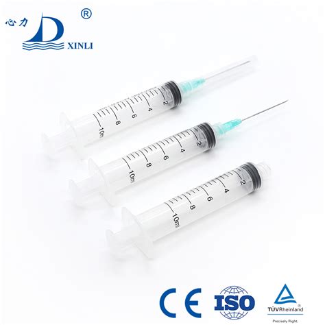 Blister Or PE Packing Medical Disposable Sterile Syringes And Needles