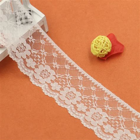 Yards Cm Wide Handicrafts Net Lace Trim Ribbon Flat Lace Trim