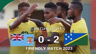 Fiji Vs Solomon Island All Goals Highlights Friendly By To