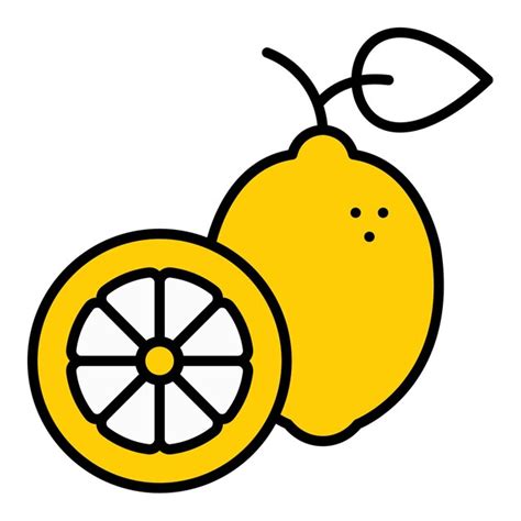 Premium Vector Lemon Icon