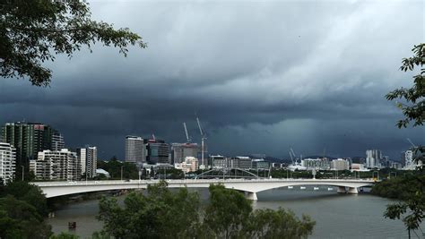 Brisbane Logan Ipswich Redland Sunshine Coast Severe Thunderstorm Warning For The Courier