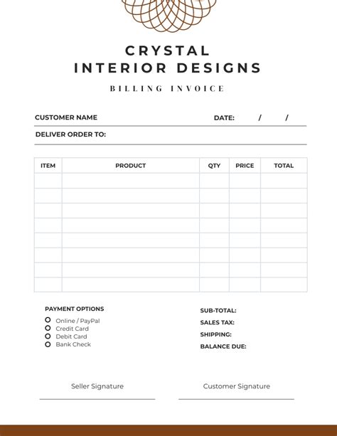 Interior Design Invoice Brokeasshome