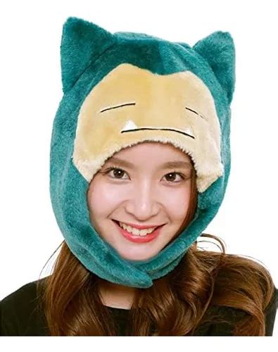 Sombrero De Disfraz De Pokemon Snorlax Gorra De Pokemon Gorr Cuotas