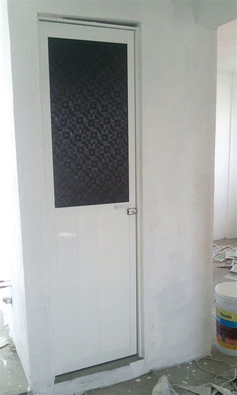 Puertas de aluminio para baño Materiales de construcción para la