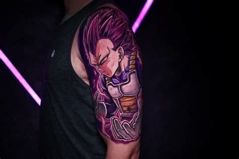 Vegeta Tattoo. First ever Tattoo : r/dbz