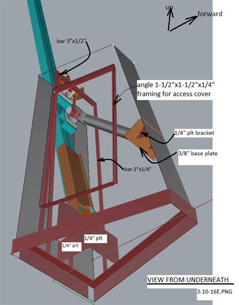 Folding Mast For Cruise Ship
