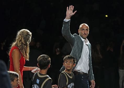 20 Fotos Del Homenaje De San Antonio Spurs A Manu Ginóbili Infobae