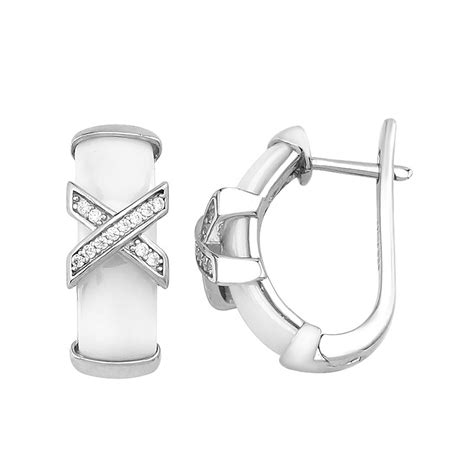 Серьги из керамики с серебром купить, серебряные серьги с керамикой