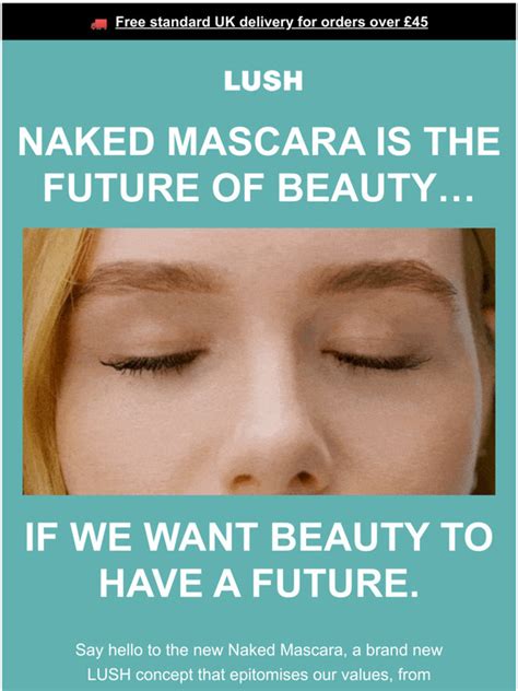Lush Introducing The NEW Naked Mascara Milled