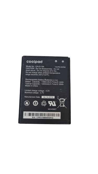 Battery For Coolpad Snap 3312a Cpld 194 1400 MAh For Sale Online EBay