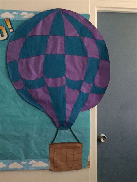 Hot Air Balloon Classroom Decorations