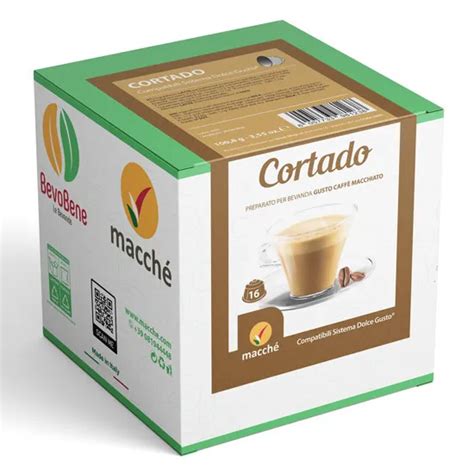 16 CAPSULE COMPATIBLE Nescafe Dolce Gusto Cortado Café Macchiato