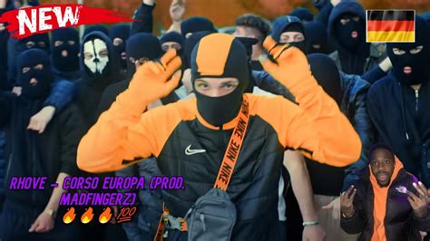 Rhove Corso Europa Prod Madfingerz German Reaction YouTube