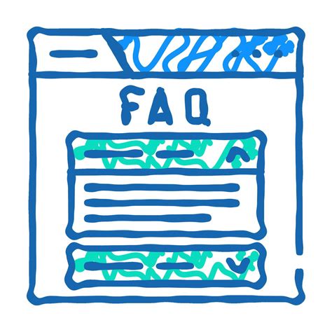 faq schema seo icon doodle illustration 49841722 Vector Art at Vecteezy