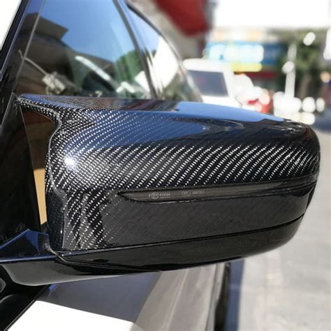 M Style G Carbon Fiber Replacement Side Mirror Cover For Bmw G