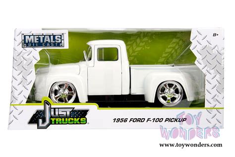 1956 Ford F 100 Pick Up By Jada Toys Just Trucks 99043wa1 124 Scale Diecast Wholesale Model Car