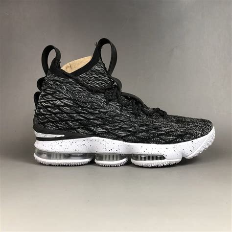 Nike Lebron 15 ‘ashes’ Black White White 897648 002 For Sale The Sole Line