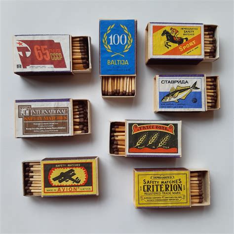 Vintage matchboxes | Matchbox, Matchbox art, Unique items products