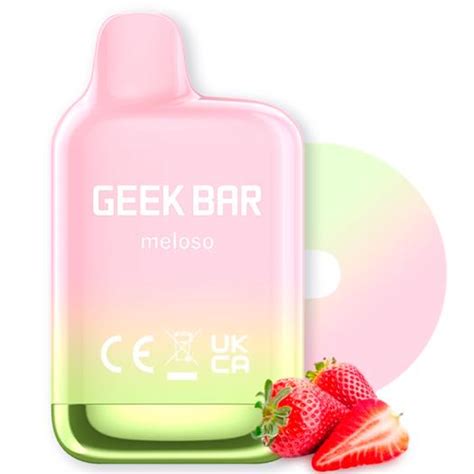 Geek Bar Desechable Meloso Mini Strawberry Ice Mg Productos Vapes