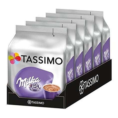 Set 5 X Capsule Cafea Jacobs Tassimo Milka 40 Bauturi X 225 Ml EMAG Ro