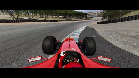 Assetto Corsa Ferrari F Laguna Seca Part Youtube