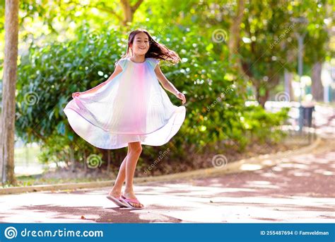 Happy Kid Playing in Summer Park Stock Photo - Image of funny, kids ...