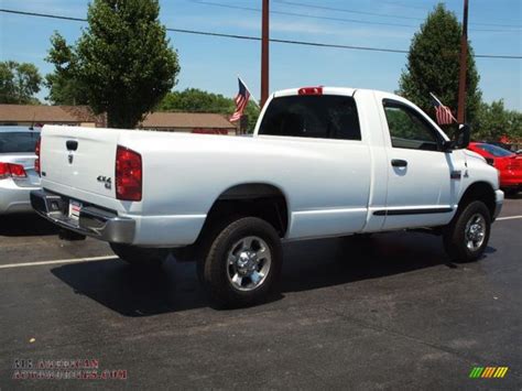 2008 Dodge Ram 2500 Slt Regular Cab 4x4 In Bright White Photo 3 112327 All American