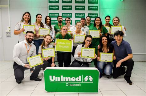 Unimed Chapec Reconhece O Comprometimento De Seus Colaboradores