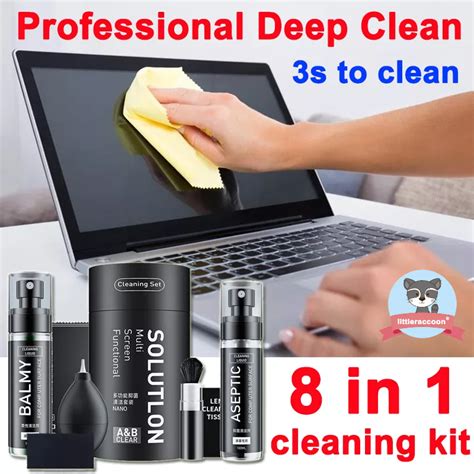 (lcd8in1)screen cleaner laptop cleaning kit keyboard cleaning kit phone cleaning kit pc cleaning ...