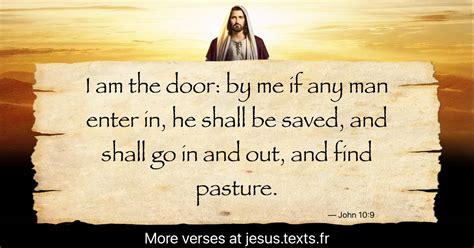 A Quote From Jesus Christ I Am The Door”