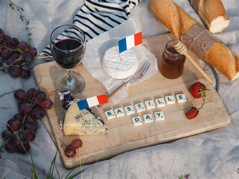 Bastille Day Celebration With French Traditional Food · Free Stock Photo