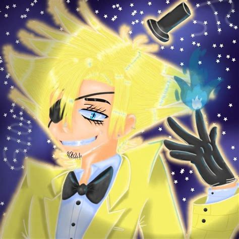 Human Bill Cipher By Shadowluvioi On Deviantart Bill Cipher Anime