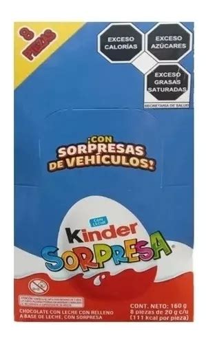 Huevito Kinder Sorpresa De Vehículos T 8 Candy Rico