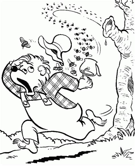 Berenstain Bears Coloring Page Coloring Nation