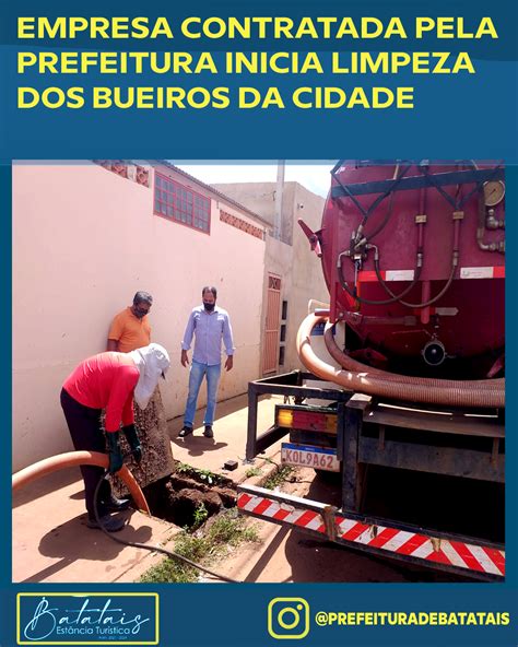 Empresa Contratada Pela Prefeitura Inicia Limpeza Dos Bueiros Da Cidade