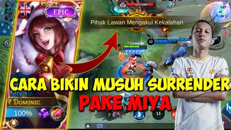 PART 2 BUILD MIYA TERSAKIT 2021 BUILD MIYA TERSAKIT MOBILE LEGEND