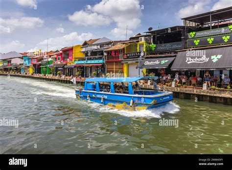 Melaka River Cruise In Melaka City Malaysia Stock Photo Alamy