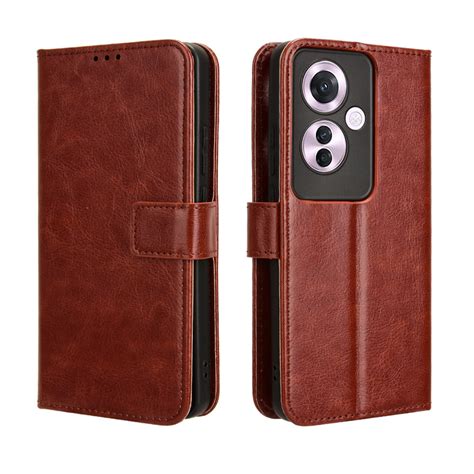 For Oppo Reno11 F 5g Case Wallet Pu Leather Back Cover Casing For Oppo