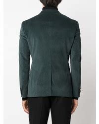 Tonello Single Breasted Velvet Blazer 1 062 Farfetch Lookastic