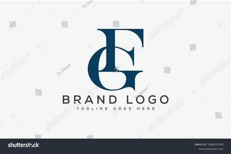 Letter FG Logo Design Vector Template Design For Royalty Free Stock