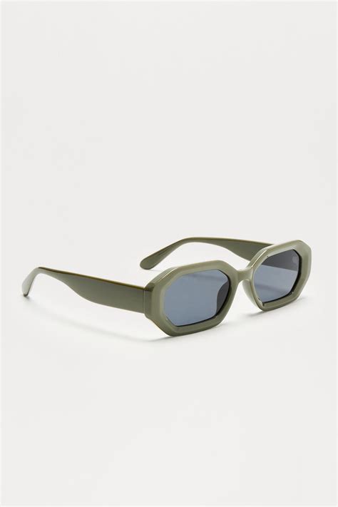 Spotlight View Sunglasses - Olive | Fashion Nova