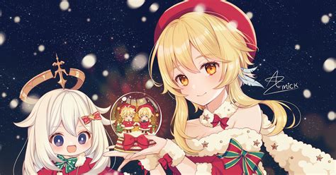 Genshin Impact Genshinimpact Christmas Merry Christmas ♥ Pixiv