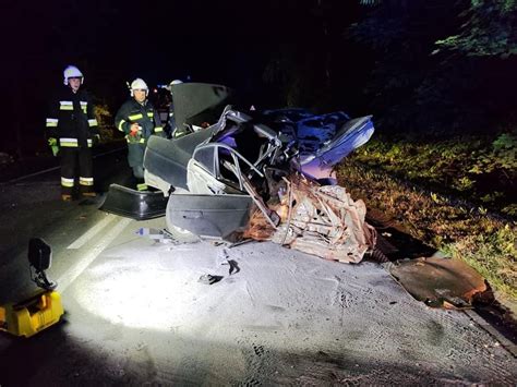 Nocny wypadek pod Toruniem Gazeta Wrocławska