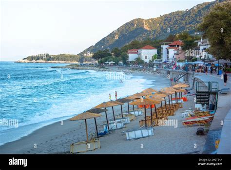 Famous village of Agios Ioannis, Pelion, Greece Stock Photo - Alamy