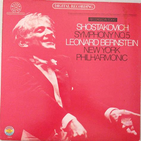 Shostakovich Leonard Bernstein New York Philharmonic Symphony No